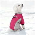 thumbnail image 1 of Winter Dog Coat Waterproof Windproof Warm Reflective Cold Weather Coat with Built in D Ring Reflective Strips 4 Legs Jumpsuit for Small Medium Large Dogs, 47CM, 1 of 4