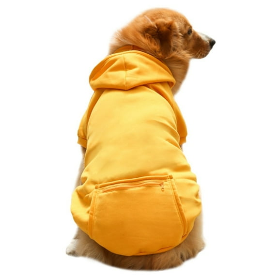 Winter Dog Hoodie Sweaters with Pockets Warm Dog Clothes for Small Dogs Coat Clothing Puppy cat Custume
