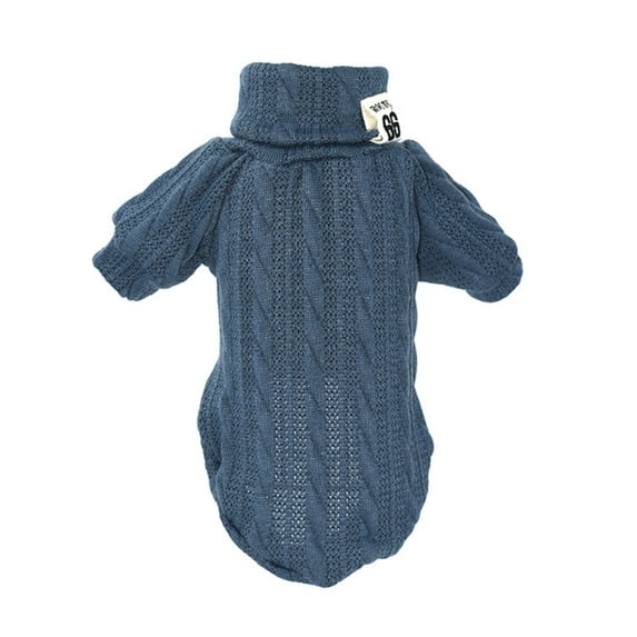 Winter Dog Knitted Warm Sweaters Coat Pet Thick Clothes Puppy Cozy Apparel