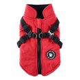 thumbnail image 1 of Winter Dog Vest With Integrated No Pull, Waterproof Warm Fleece Back Zipper, Suitable For Small Medium Dogs Lightweight Windproof Rainproof Pet Coat, 1 of 6