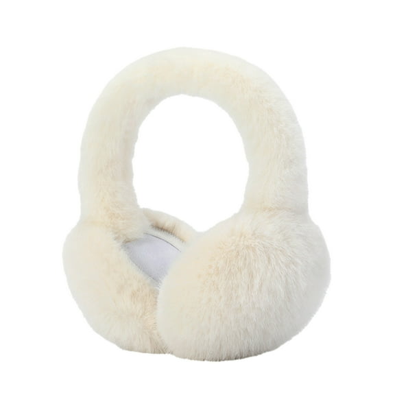 Winter Ear Muffs Women Fuzzy Earmuffs Faux Fur Ear Warmers Girls Warm Ear Covers Fluffy Cute Large