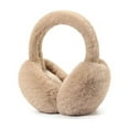 thumbnail image 1 of Winter Ear Muffs for Women & Girls - Foldable Earmuffs with Ultra-Soft Warm Ear Covers, Cute Fluffy Ear Warmers for Outdoor Activities and Cold Weather, 1 of 5