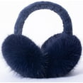 thumbnail image 1 of Winter Ear Muffs for Women Men - Foldable Fuzzy Earmuffs Faux Fur Ear Warmer, Perfect Ear Covers for Cold Days, 1 of 6