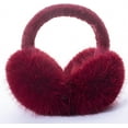 thumbnail image 1 of Winter Ear Muffs for Women Men - Foldable Fuzzy Earmuffs Faux Fur Ear Warmer, Perfect Ear Covers for Cold Days, 1 of 6