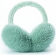 thumbnail image 1 of Winter Ear Muffs for Women Men - Foldable Fuzzy Earmuffs Faux Fur Ear Warmer, Perfect Ear Covers for Cold Days, 1 of 6