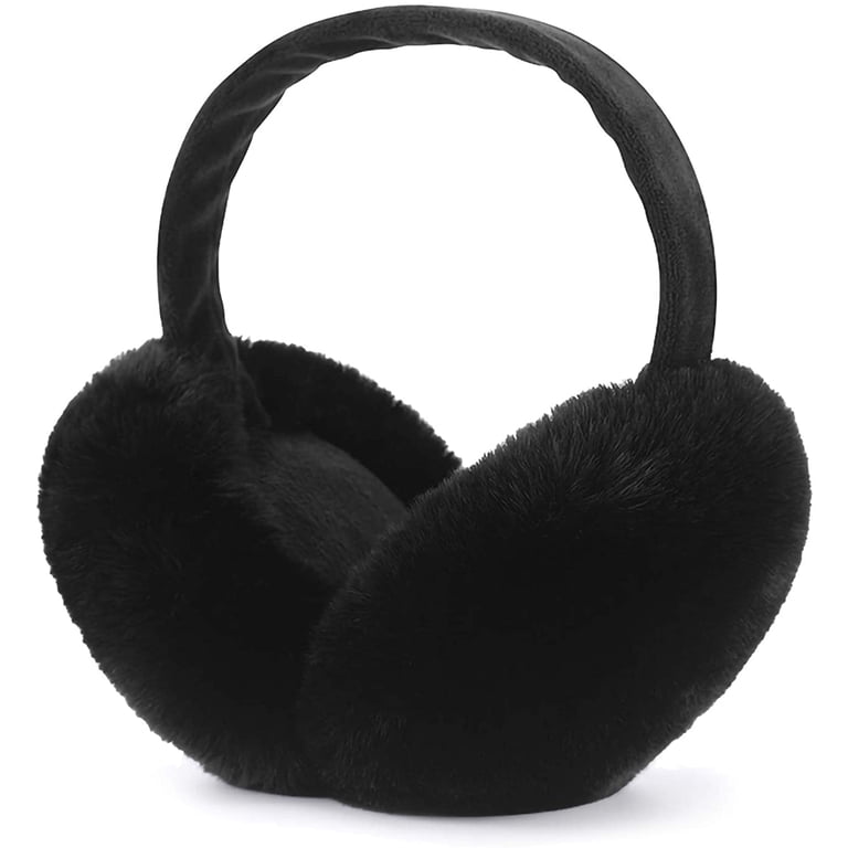 Winter Ear muffs Faux Fur Warm Earmuffs Cute Foldable 