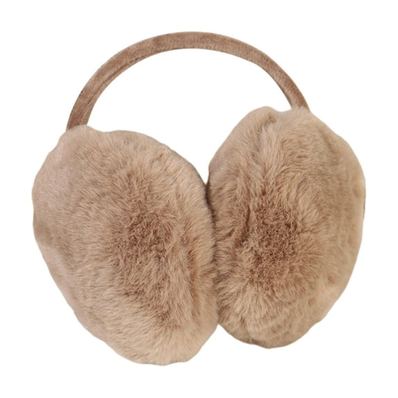 Winter Ear muffs Warm Earmuffs Cute Outdoor Ear Warmers for Women Girls Camel