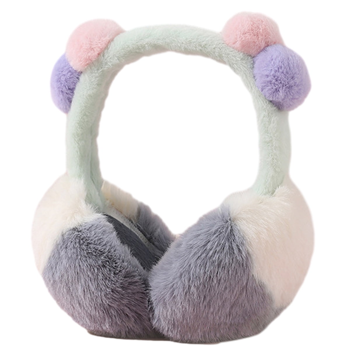 Winter Earmuffs for Kids Girl Warm Ear Muffs Baby Boy Plush Padded Ear