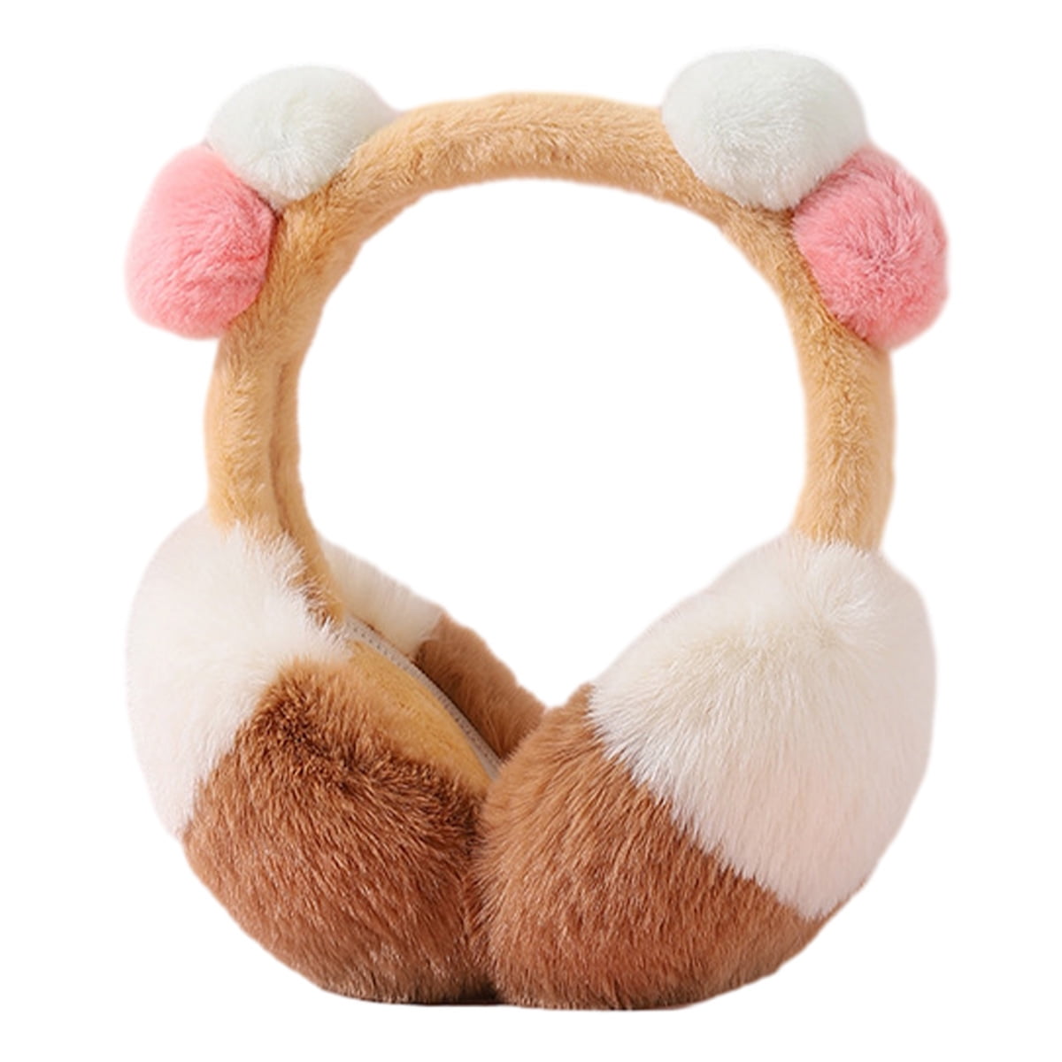 Winter Earmuffs for Kids Girl Warm Ear Muffs Baby Boy Plush Padded Ear