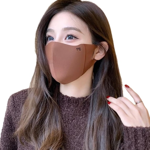 Winter Face Cover, Thickened Wind-Resistant Warm Mask for Cycling ...