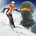 thumbnail image 1 of Winter Face Mask Ski Masks Warm Knitted Balaclava for Men Women Fleece Windproof Face Cover for Outdoor Sports, 1 of 9