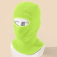 thumbnail image 1 of Winter Face Mask for Men Women, Thermal Fleece Ski Mask with Movable Face Cover for Skiing, Snowboarding(Fluorescence Yellow One Size), 1 of 3