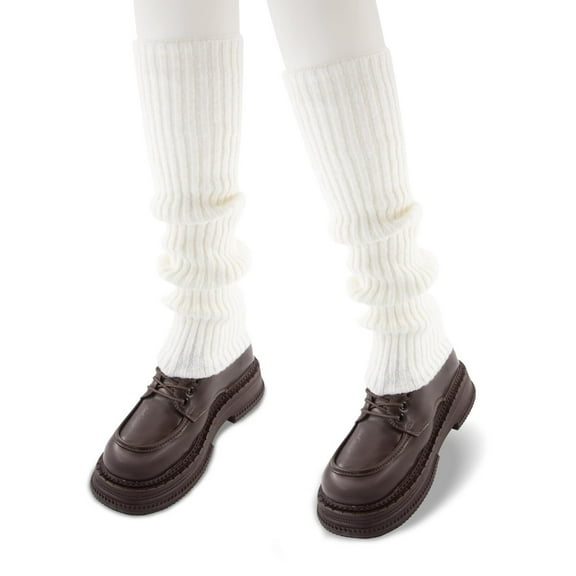 Winter Fashion Knitting Black Leg Warmers Long Ankle Warmers for Yoga Ballet Leg Socks Leg Warmers for Women