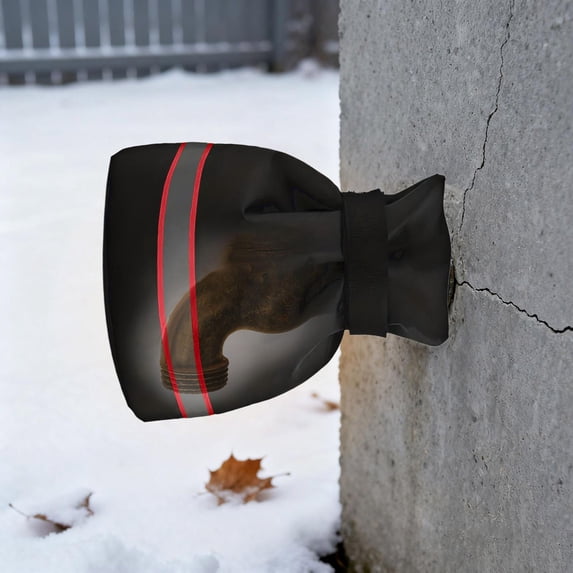 Winter Faucet Covers for Outdoor Spigot Protection, Insulated Waterproof Hose Bib Covers,Thick Frost-Free Spigot Covers for Outdoor Faucet Winterizing, Home Yard and Patio Essential