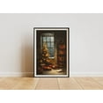 thumbnail image 1 of Winter , Festive Tree With Books By The Window, Cozy Winter Home Wall Decor, Print Home Decor #2449, 16x24 UNFRAMED, 1 of 3