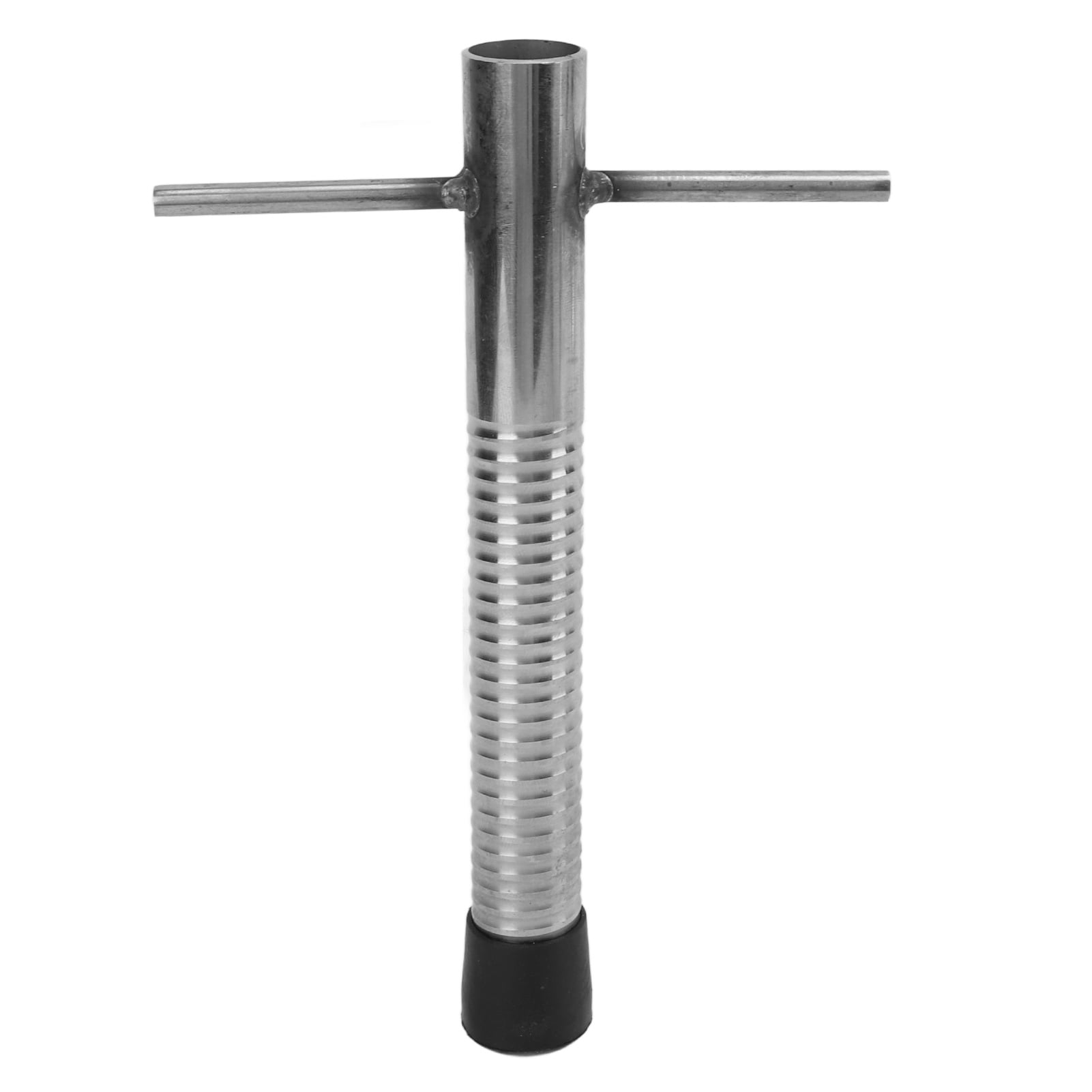 Winter Fishing Ice Drill Portable Camping Spiral Peg Stainless Steel