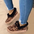 thumbnail image 1 of Winter Flat Boots Warm Durable Shoes Casual Fur Lining Ankle Snow Boots Loafer Flats Platform Thick Plush Shoes for Women, 1 of 3