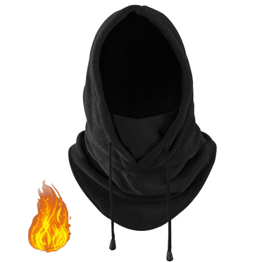 Winter Fleece Balaclava Ski Mask ： Face Mask for Men & Women - Face Cover for Extreme Cold Weather