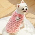 thumbnail image 1 of Winter Dog Hoodie with Harness Hole â Cozy Outdoor Apparel for Small Dogs, Puppies & Toy Breeds (Polyester, Machine Washable), 1 of 5