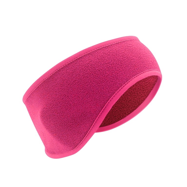 Winter Fleece Ear Warmer Headband Stretchy Thermal Headband 