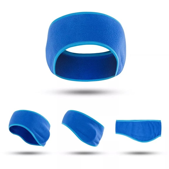 Winter Fleece Ear Warmers Muffs Headband for Men Women Ski Running Cycling