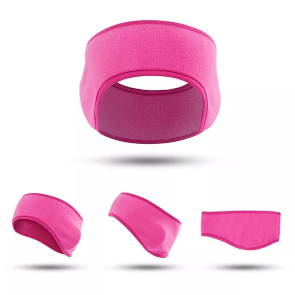 Winter Fleece Ear Warmers Muffs Headband for Men Women Ski Running Cycling