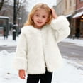 thumbnail image 1 of Winter Fleece Jacket For Girls Warm Thickened Jacket Soft Outerwear for Toddler Kids, 1 of 4