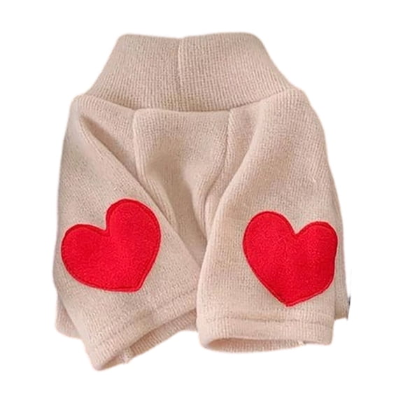 Winter Fleece-Lined Sweatshirt For Cats Dogs - Beige, Xl, Suitable For Teddy, Pomeranian, Bichon Frise, Yorkie, Maltese