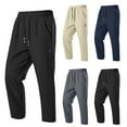thumbnail image 1 of Winter Fleece Pants for Men Sherpa Lined Warm Sweatpants Running Camping Lounge, 1 of 5