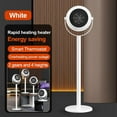 thumbnail image 1 of Winter Floor Heater Under 5 ! Yannianjz Adjustable Warm Air Blower Portable Heater Telescopic Heater Indoor Winter Heater for Home Office Bedroom Energy Efficient Safe Overheat Protection, 1 of 2