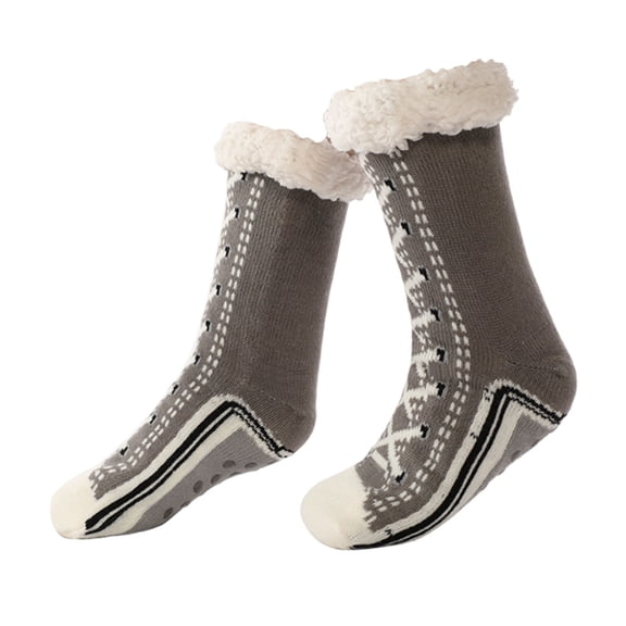 Winter Floor Socks Warm Home Extra Thick Fleece Socks