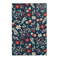 thumbnail image 1 of Winter Floral Pattern Design - Area Rug, 1 of 3