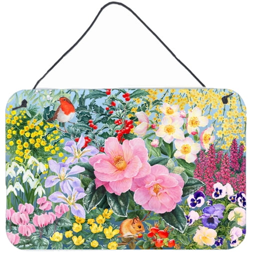 Winter Floral by Anne Searle Wall or Door Hanging Prints