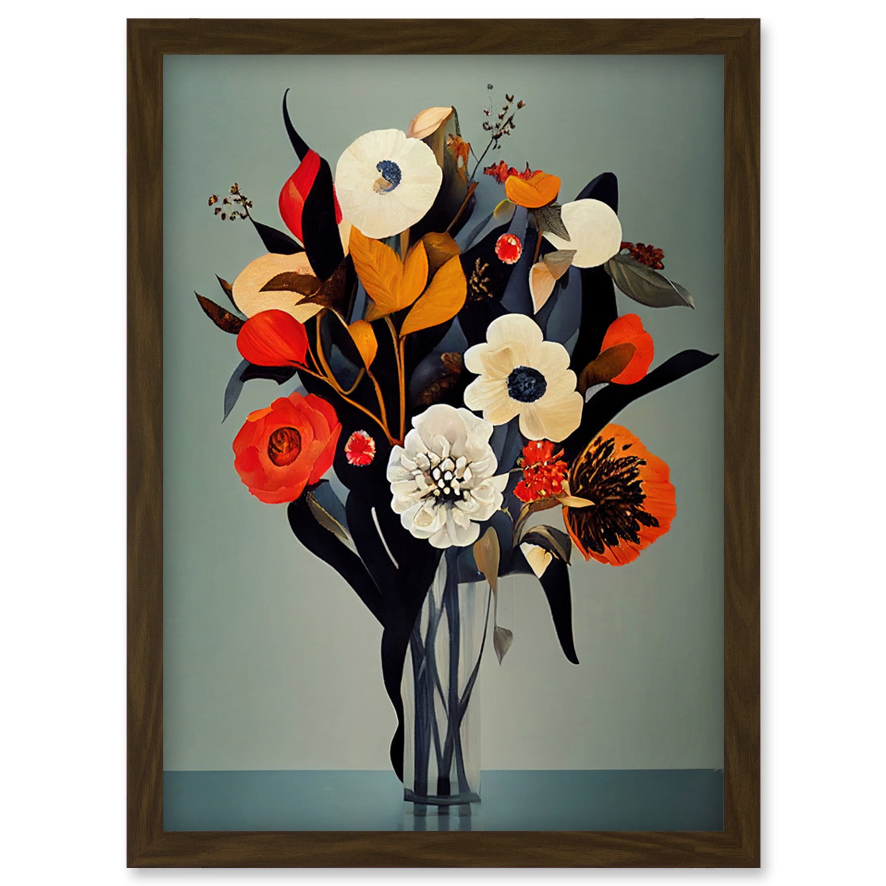 winter floral Art Print by Lang