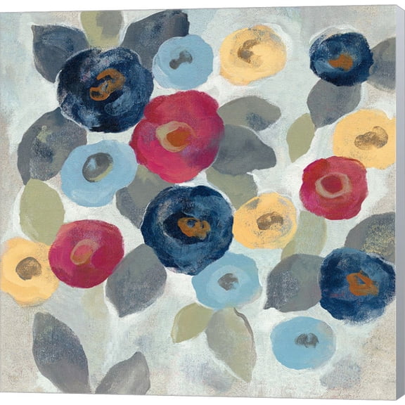 Winter Flowers III by Silvia Vassileva, Canvas Wall Art