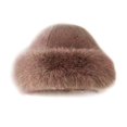 thumbnail image 1 of Winter Fluffy Plush Bucket Hat Ear Protection * Windproof Warm Women New J8, 1 of 5