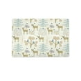 thumbnail image 1 of Winter Forest Pattern Mat Rectangle  -Image by Shutterstock,, 1 of 3