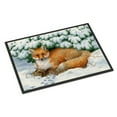 thumbnail image 1 of Winter Fox Door Mat, 1 of 4