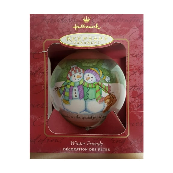 Winter Friends 2001 Hallmark Keepsake Christmas Ornament QX2242