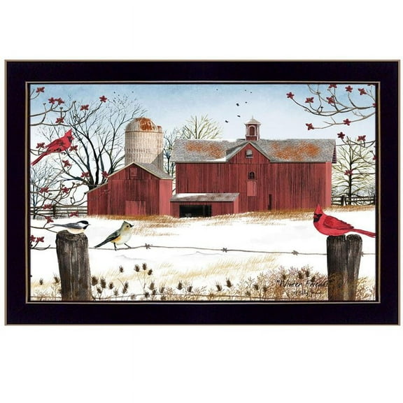 Winter Friends by Billy Jacobs Printed Wall Art Wood Multi-Color