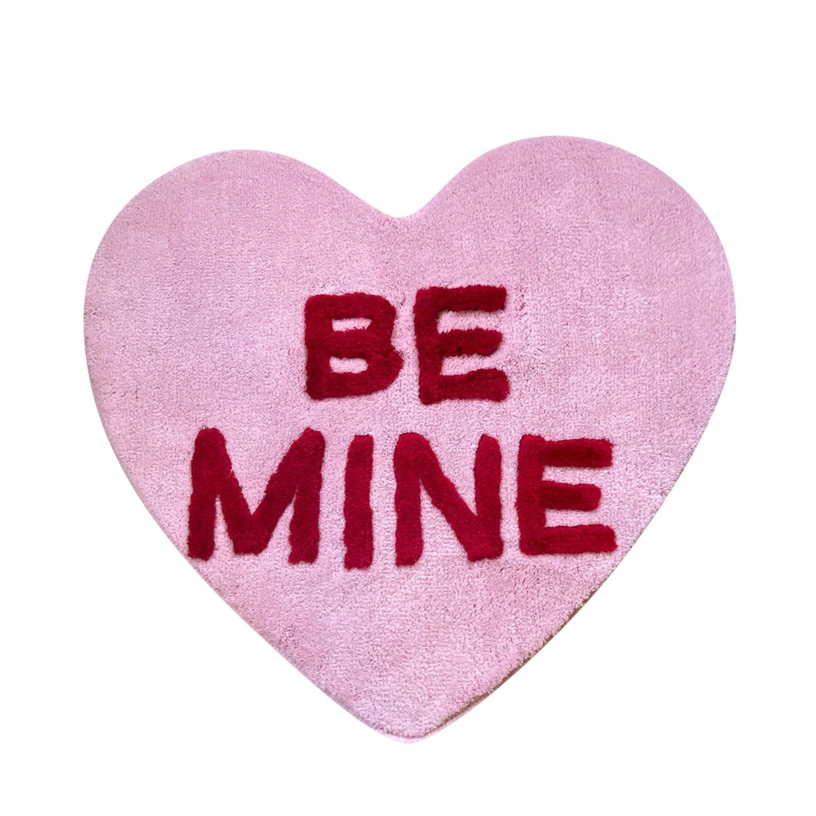 Winter Full Of Love Rug 25.6'' Valentine‘s Days Heart Shape Door Mat