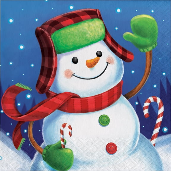 Winter Fun Napkins, 16 pack