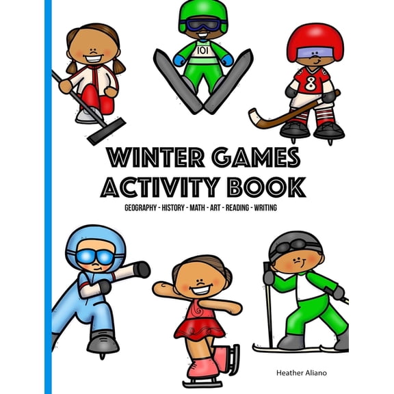 Winter Games Activity Book for Kids, (Paperback)