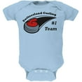 thumbnail image 1 of Winter Games Curling Team Switzerland Soft Baby One Piece, 1 of 1