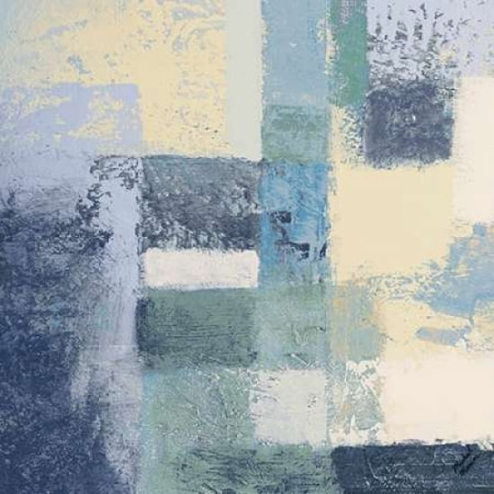 Winter Geometry Square II Canvas Art - Michael Marcon (24X24)