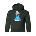 thumbnail image 1 of Winter Girl And Bird Hoodie Juniors -Image by Shutterstock,  Small, 1 of 4