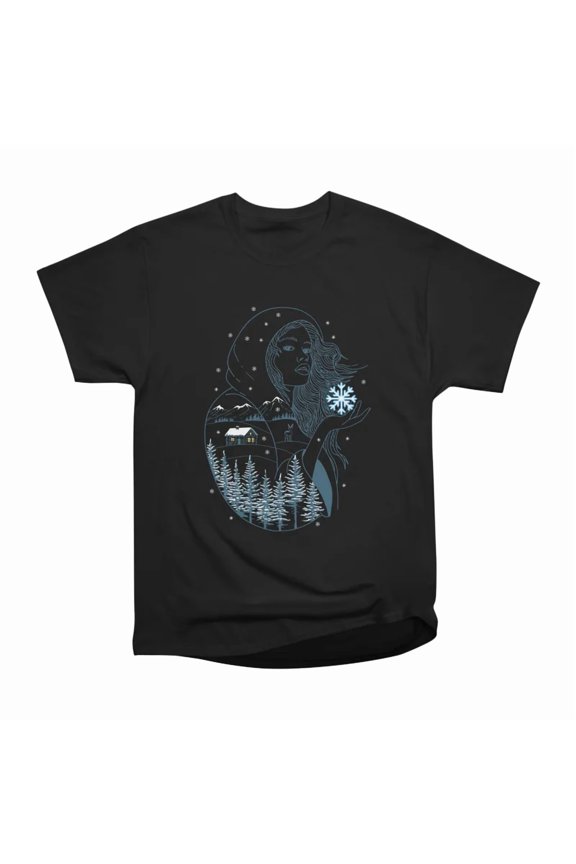 Winter Girl T-Shirt Tee Gift For Him Merch For Her Apparel For Friend