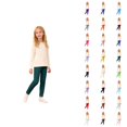 thumbnail image 1 of Winter Girls Fleece Lined Leggings Thickened Thermal Tights For Toddler To Big Kids Soft Stretchy Base Layer Pants, 1 of 6