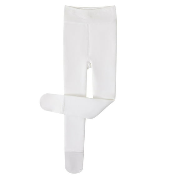 Winter Girls Lined Leggings Thermal Base Layer Pants For Cold Weather Outdoor Play Soft Warm Tights With Stretch Comfort Fit Toddler To Big Kid Sizes In Solid Colors