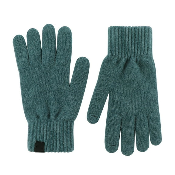 Winter Gloves 2 pieces of gloves Winter Knit For Men Women Screen Texting Warm Knitted Glove For Outdoor Soft Elastic Warm Gloves